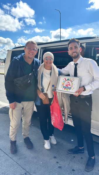 Πελάτες στην Αγία Σοφία