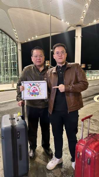 Ayasofya'da müşteriler